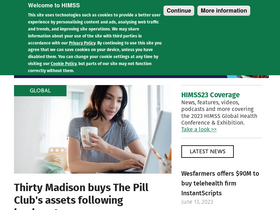 'mobihealthnews.com' screenshot