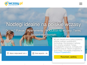 'e-wczasy.pl' screenshot