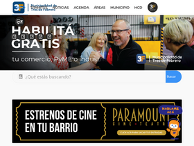 'mimuni.tresdefebrero.gov.ar' screenshot