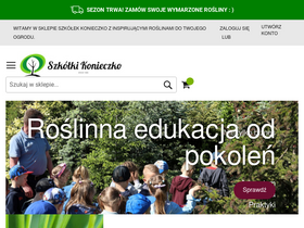'drzewa.com.pl' screenshot