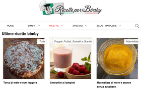 'ricetteperbimby.it' screenshot