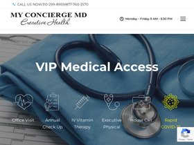 'myconciergemd.com' screenshot