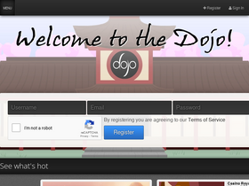 'hyunsdojo.com' screenshot