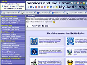 'my-addr.com' screenshot