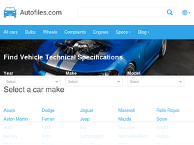 'autofiles.com' screenshot