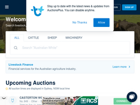 'auctionsplus.com.au' screenshot