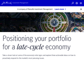 'jhinvestments.com' screenshot