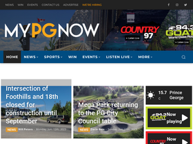 'myprincegeorgenow.com' screenshot