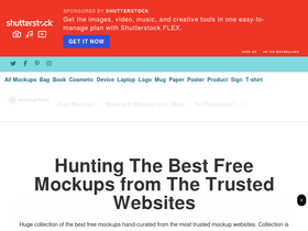 'mockuphunt.co' screenshot