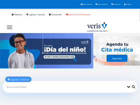 'facturacion.veris.com.ec' screenshot