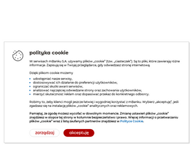 'mbank.pl' screenshot