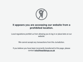 'heartbingo.co.uk' screenshot