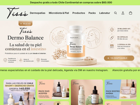 tisse.cl homepage screenshot