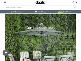 'daals.co.uk' screenshot