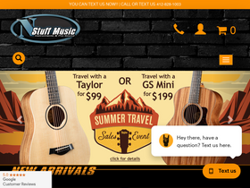 'nstuffmusic.com' screenshot