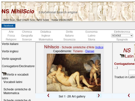 'nihilscio.it' screenshot