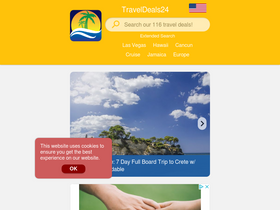 'traveldeals24.net' screenshot