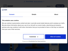 'ixon.cloud' screenshot