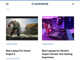 'salisonline.org' screenshot