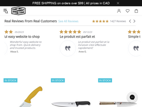 'chefequipment.com' screenshot