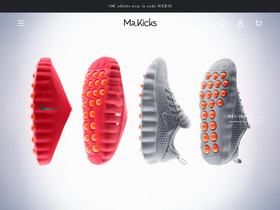 Mrkicks homepage screenshot