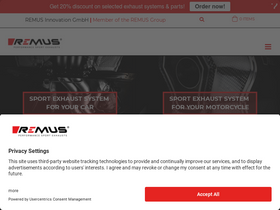 'remus.eu' screenshot