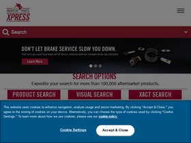 'meritorpartsxpress.com' screenshot