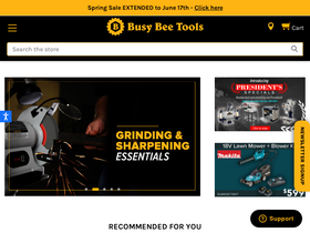 'busybeetools.com' screenshot