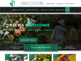 'drzewka-faworytka.pl' screenshot