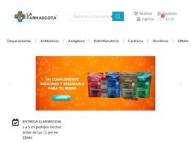 'lafarmascota.com' screenshot