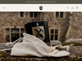 arkaeologi.com homepage screenshot