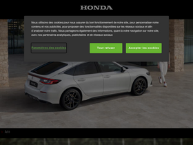 'honda.ch' screenshot