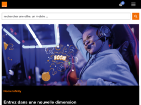 'orange.cm' screenshot