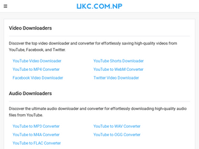 'ukc.com.np' screenshot