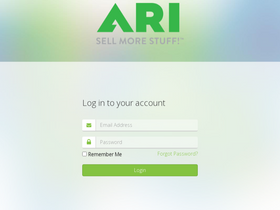 'ari-cms.com' screenshot