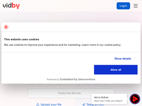 'vidby.com' screenshot