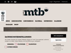 'worldofmtb.de' screenshot