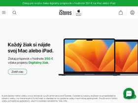 'istores.sk' screenshot