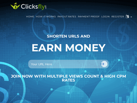 'clicksfly.com' screenshot