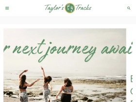 'taylorstracks.com' screenshot