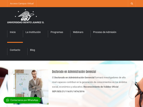 'ubjonline.mx' screenshot