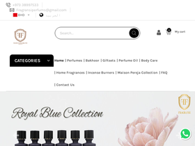 fragransi.com homepage screenshot
