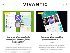 'vivanticplus.com' screenshot
