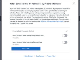 'notiziebenessere.it' screenshot