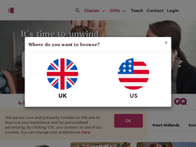 'classbento.co.uk' screenshot