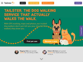 'tailster.com' screenshot