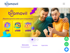 'bromovil.com' screenshot