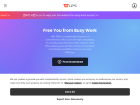 'wps.com' screenshot