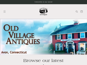 oldvillageantiques.com homepage screenshot