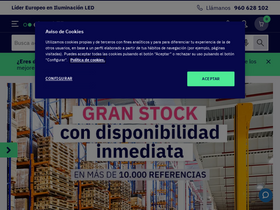 'efectoled.com' screenshot